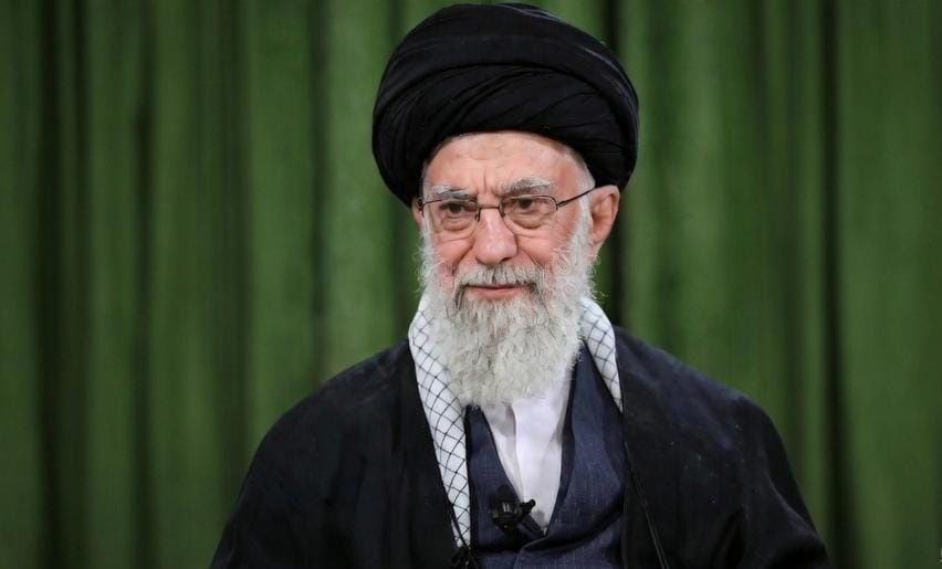 Aerial view of smoke rising from the targeted Supreme Leader’s compound in central Tehran following Operation Epic Fury.